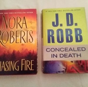 Thriller hard cover book bundle